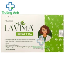 Lavima Biotic Mediphar - Viên uống phụ khoa giúp giảm viêm nhiễm nấm ngứa
