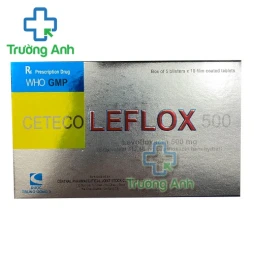 Ceteco Leflox 500 - Thuốc điều trị nhiễm khuẩn hiệu quả 