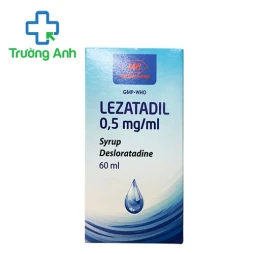 Lezatadil 0,5mg/ml Mebiphar (60ml) - Thuốc điều trị viêm mũi dị ứng hiệu quả