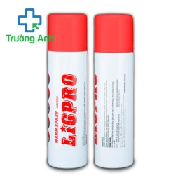 Ligpro Warm Spray Before 200ml Quang Thịnh Pharma - Dung dịch xịt nóng cơ bắp 