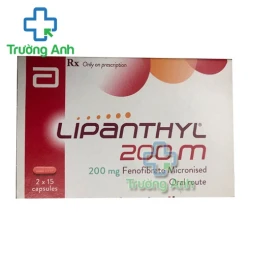 Lipanthyl 200mg - Thuốc điều trị tăng cholesterol trong máu hiệu quả của Pháp