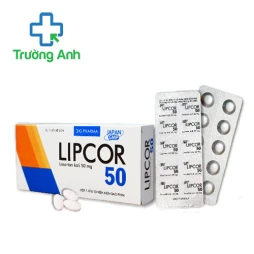 Lipcor 50 DHG Pharma - Thuốc điều trị tăng huyết áp hiệu quả