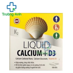 Liquid Calcium + D3 Akopha Pháp - Giúp bổ sung calci, vitamin D3 hiệu quả