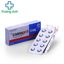Lisinopril 5mg DMC - Thuốc điều trị cao huyết áp hiệu quả