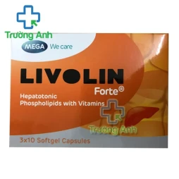 Livolin Forte Mega We Care - Viên uống hỗ trợ các bệnh về gan