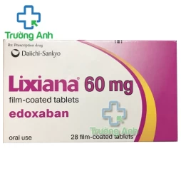Lixiana 60mg Daiichi Sankyo - Thuốc ngăn ngừa cục máu đông