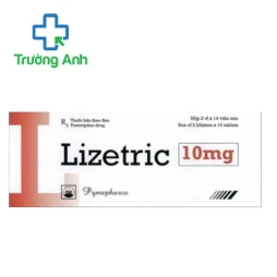 Lizetric 10mg Pymepharco - Thuốc điều trị tăng huyết áp hiệu quả