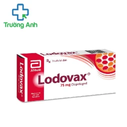 Lodovax 75mg FCT Abbott - Hỗ trợ bệnh lý huyết khối tắc mạch