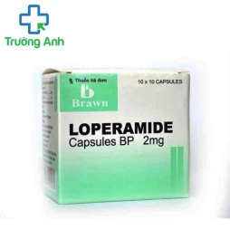 Loperamid 2mg Brawn - Thuốc điều trị tiêu chảy hiệu quả