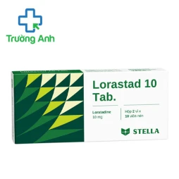 Lorastad 10 Tab (20 viên) - Thuốc điều trị viêm mũi dị ứng hiệu quả