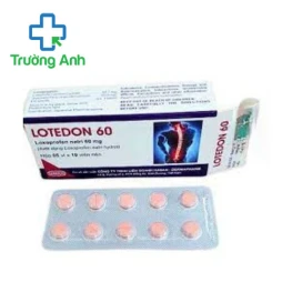 Lotedon 60 Hasan-Dermapharm - Thuốc giảm đau kháng viêm hiệu quả
