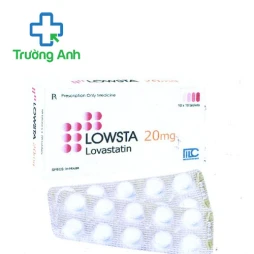 Lowsta 20mg Medochemie - Thuốc phòng ngừa biến cố tim mạch