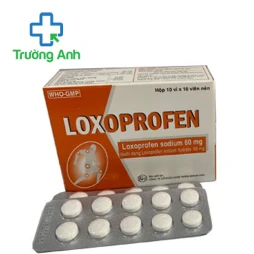 Loxoprofen Khapharco - Thuốc giảm đau, chống viêm hiệu quả