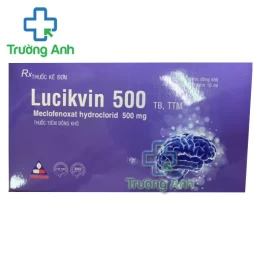 Lucikvin 500 Vinphaco - Thuốc điều trị suy giảm trí nhớ hiệu quả