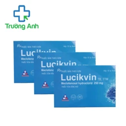 Lucikvin Vinphaco Hộp 10 lọ - Thuốc điều trị suy giảm trí nhớ