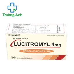 Lucitromyl 4mg Khapharco - Thuốc làm giãn cơ hiệu quả