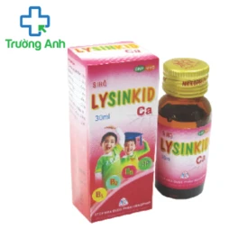 Lysinkid-Ca - Sirô kích thích ăn ngon, bổ sung Vitamin của Mekophar