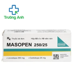 Masopen 250/25 Hasan - Thuốc điều trị bệnh Parkinson hiệu quả