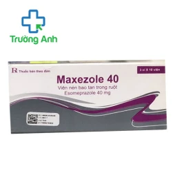 Maxezole 40 - Thuốc điều trị trào ngược dạ dày thực quản của Ấn Độ