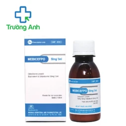 Mebicefpo 50mg/5ml Mebiphar - Thuốc điều trị nhiễm khuẩn hiệu quả
