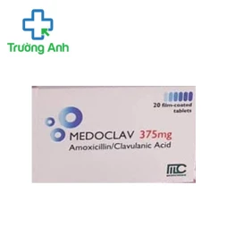 Medoclav 375mg - Thuốc điều trị nhiễm khuẩn hiệu quả