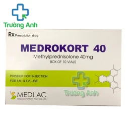 Medrokort 40mg Medlac - Thuốc điều trị bất thường chức năng vỏ thượng thận hiệu quả