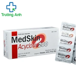 Medskin Acyclovir 200 - Thuốc điều trị nhiễm virus hiệu quả