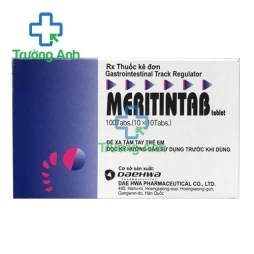 MERITINTAB - Thuốc trị viêm loét dạ dày-tá tràng của Hàn Quốc