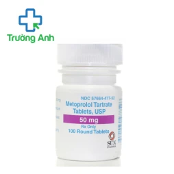 Metoprolol Tartrate 50mg Sun Pharma - Thuốc điều trị tăng huyết áp hiệu quả