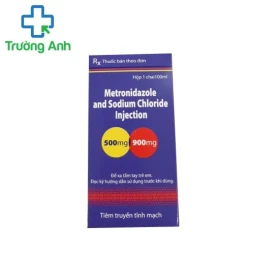 Metronidazole and Sodium chloride Injection - Thuốc điều trị nhiễm khuẩn hiệu quả của Chine