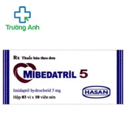 Mibedatril 5 - Thuốc điều trị tăng huyết áp vô căn hiệu quả của Hasan