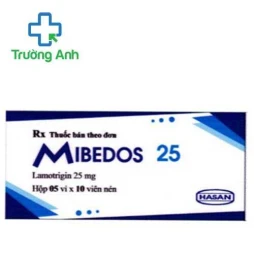 Mibedos 25 - Thuốc điều trị động kinh hiệu quả của Hasan