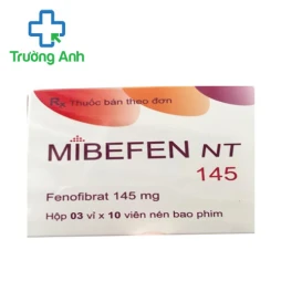 Mibefen NT 145 Hasan - Thuốc điều trị mỡ máu hiệu quả