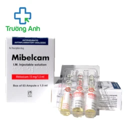 Mibelcam 15mg/1,5ml - Thuốc điều trị viêm xương khớp hiệu quả của Thổ Nhĩ Kỳ