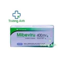 Mibeviru 400mg Hasan - Thuốc điều trị thủy đậu, zona