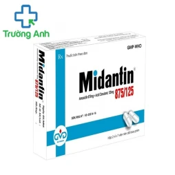 Midantin 875/125 Minh Dân - Thuốc điều trị nhiễm khuẩn hiệu quả