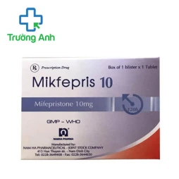 Thuốc tránh thai khẩn cấp Mikfepris 10 Namha Pharma