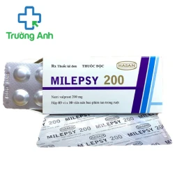 Milepsy 200 Hasan - Thuốc điều trị động kinh hiệu quả