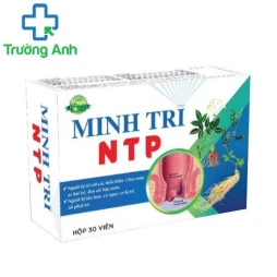 Minh trĩ NTP - Giúp nhuận tràng, hỗ trợ điều trị bệnh trĩ hiệu quả