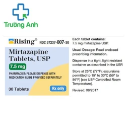 Mirtazapine 15mg Rising - Thuốc điều trị trầm cảm hiệu quả của Mỹ