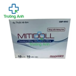 Mitidoll Phapharco - Thuốc giảm đau co thắt cơ xương