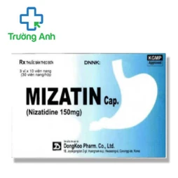 Mizatin Capsule - Thuốc điều trị loét dạ dày - tá tràng hiệu quả của Hàn Quốc