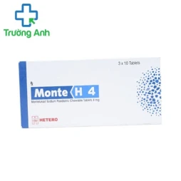 Monte-H4 - Thuốc phòng và điều trị hen phế quản hiệu quả của Hetero