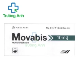 Movabis 10mg - Thuốc điều trị bệnh hen suyễn hiệu quả của Pymepharco