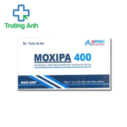 Moxipa 400 - Thuốc điều trị các bệnh nhiễm trùng do vi khuẩn của Apimed