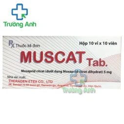 Muscat Tab - Thuốc điều trị triệu chứng đường tiêu hóa hiệu quả của Korea