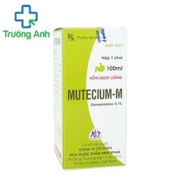 Mutecium-M Mekophar (hỗn dịch uống) - Thuốc phòng nôn và buồn nôn