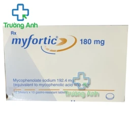Myfortic 180mg - Thuốc dự phòng các phản ứng thải ghép hiệu quả