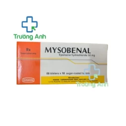 Mysobenal 50mg Hasan - Thuốc điều trị tăng trương lực cơ