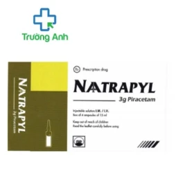 NAATRAPYL 3g - Thuốc điều trị di chứng mạch máu não của Pymepharco